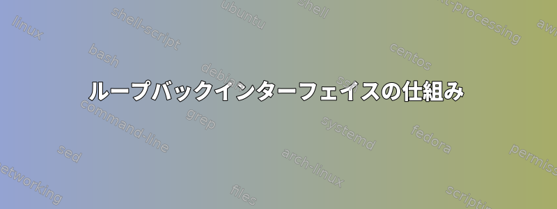 ループバックインターフェイスの仕組み