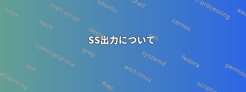 SS出力について