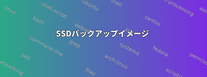 SSDバックアップイメージ