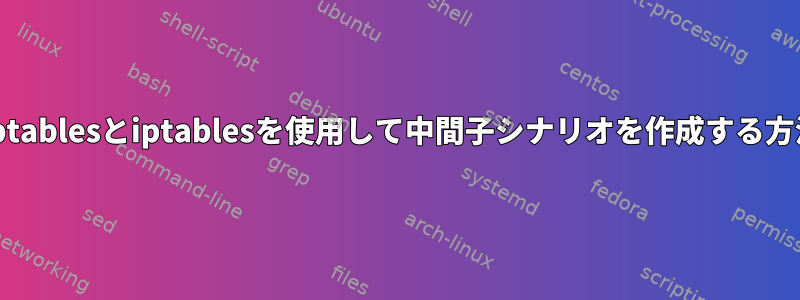 ebtablesとiptablesを使用して中間子シナリオを作成する方法