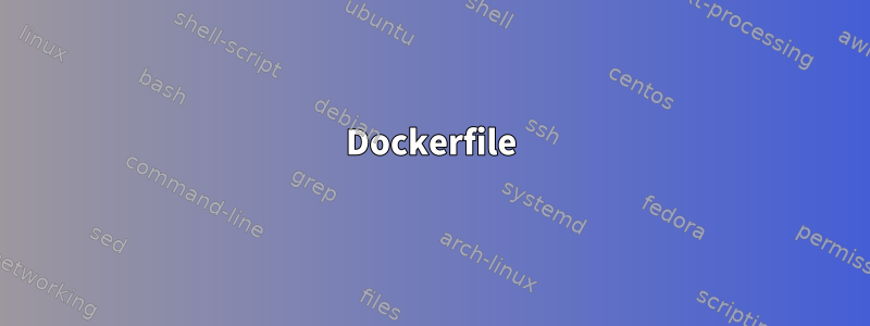 Dockerfile