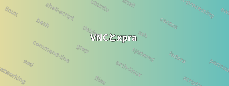 VNCとxpra