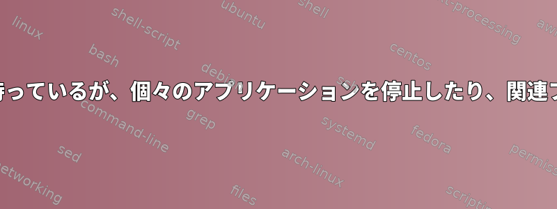 ほとんどすべての管理者権限を持っているが、個々のアプリケーションを停止したり、関連ファイルを削除できないユーザー