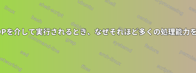 SuperTuxKartがRDPを介して実行されるとき、なぜそれほど多くの処理能力を使用するのですか？