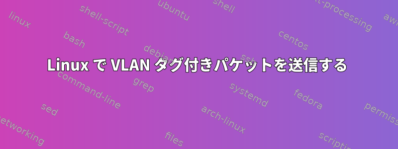 Linux で VLAN タグ付きパケットを送信する