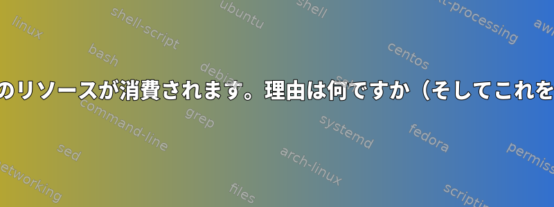 zvolのmkfs.ntfsの間に多くのリソースが消費されます。理由は何ですか（そしてこれを制限する方法は何ですか）？