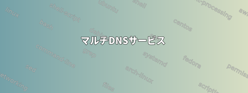 マルチDNSサービス