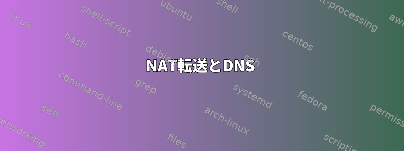 NAT転送とDNS