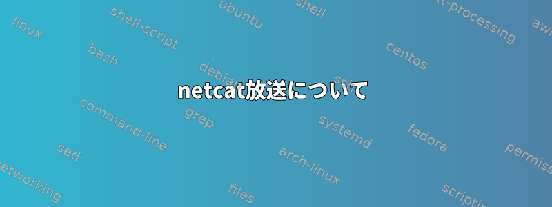 netcat放送について