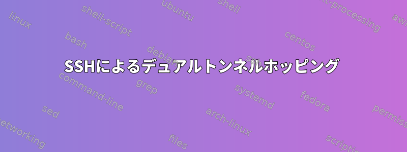 SSHによるデュアルトンネルホッピング