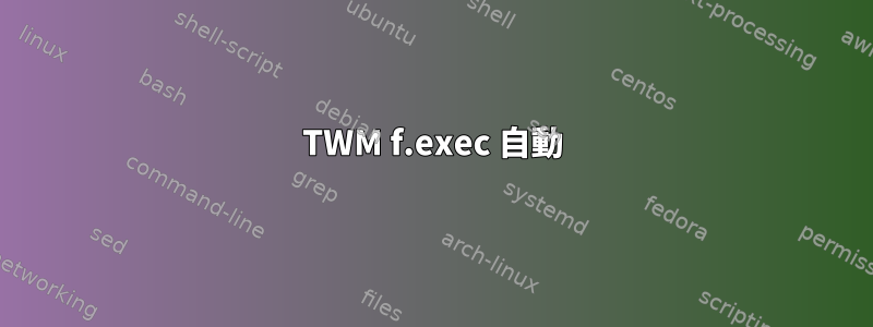 TWM f.exec 自動