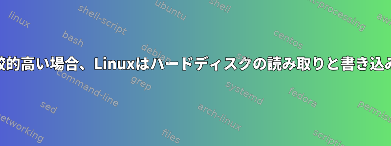 ioユーティリティが比較的高い場合、Linuxはハードディスクの読み取りと書き込みがEIOを返しますか？