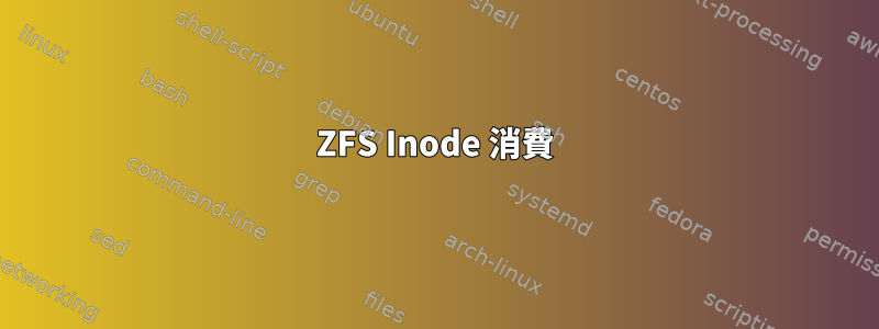 ZFS Inode 消費