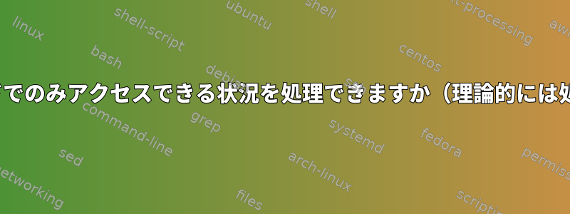 最新のLinuxオペレーティングシステムは、障害のある既存のSSDドライブが読み取り専用モードでのみアクセスできる状況を処理できますか（理論的には処理できますか？）、その人がオペレーティングシステムを所有している場合はどうなりますか？