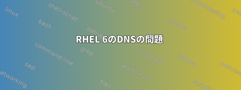 RHEL 6のDNSの問題