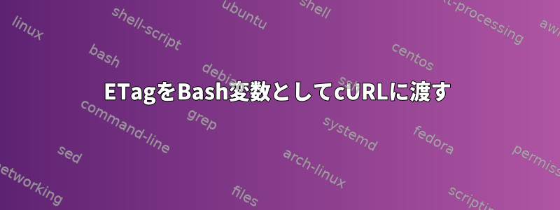 ETagをBash変数としてcURLに渡す