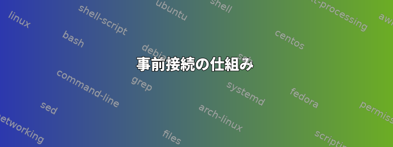 事前接続の仕組み