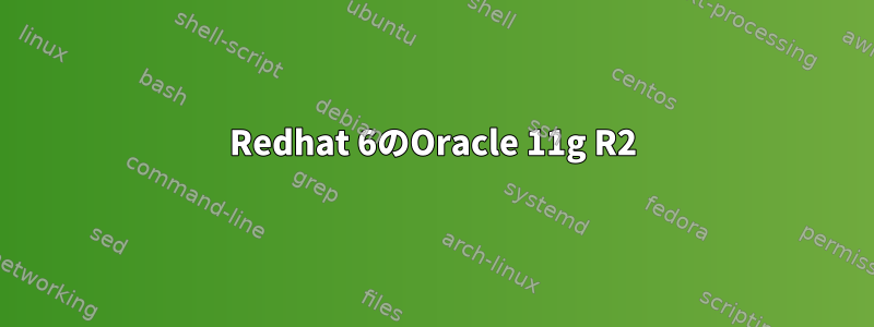 Redhat 6のOracle 11g R2