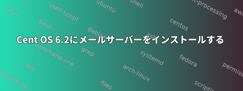 Cent OS 6.2にメールサーバーをインストールする