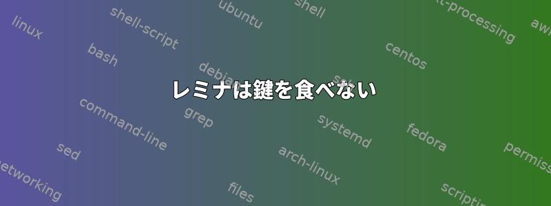 レミナは鍵を食べない