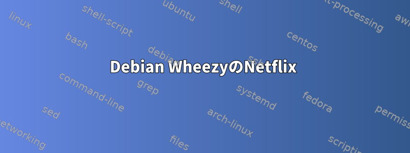 Debian WheezyのNetflix