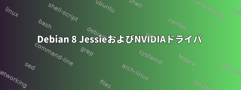 Debian 8 JessieおよびNVIDIAドライバ