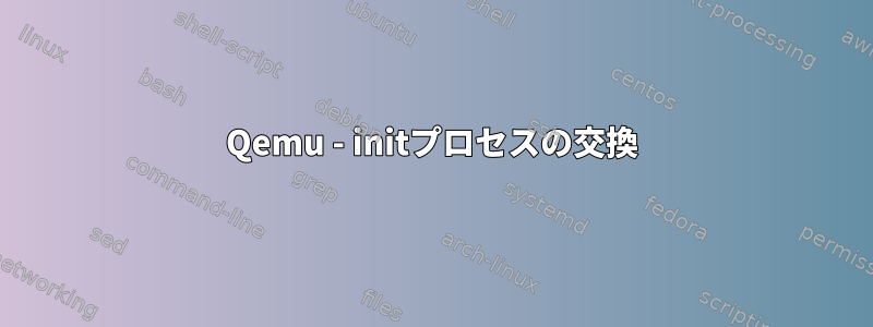 Qemu - initプロセスの交換