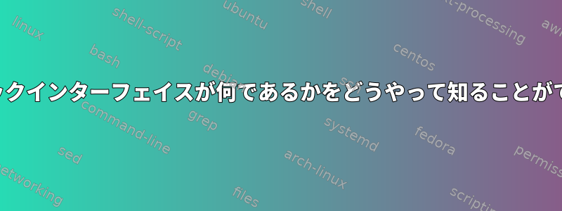 私のパブリックインターフェイスが何であるかをどうやって知ることができますか？