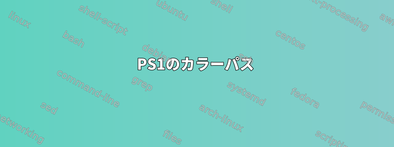 PS1のカラーパス