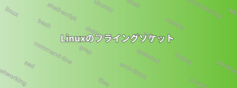 Linuxのフライングソケット